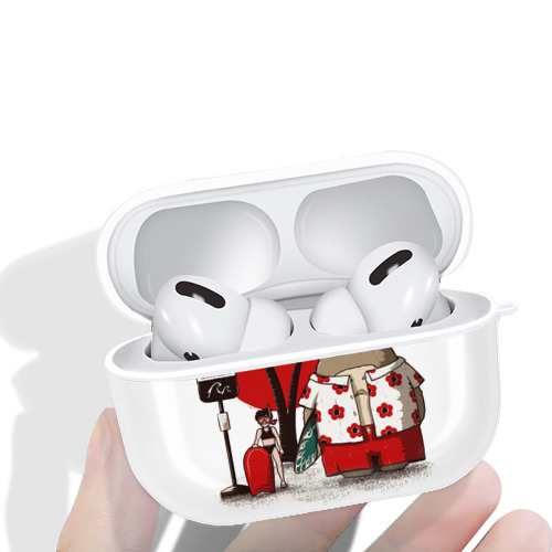 となりのトトロ 草壁メイ 草壁サツキ My Neighbor Totoro Satsuki Kusakabe Mei Kusakabe 【AirPods Pro用】ハードシェル保護ケース 耐衝撃・防指紋・カラビナ付き商品仕様