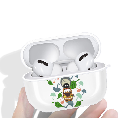 となりのトトロ 草壁メイ 草壁サツキ My Neighbor Totoro Satsuki Kusakabe Mei Kusakabe 【AirPods Pro用】ハードシェル保護ケース 耐衝撃・防指紋・カラビナ付き商品仕様