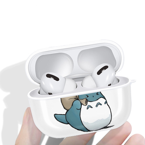 となりのトトロ 草壁メイ 草壁サツキ My Neighbor Totoro Satsuki Kusakabe Mei Kusakabe 【AirPods Pro用】ハードシェル保護ケース 耐衝撃・防指紋・カラビナ付き商品仕様