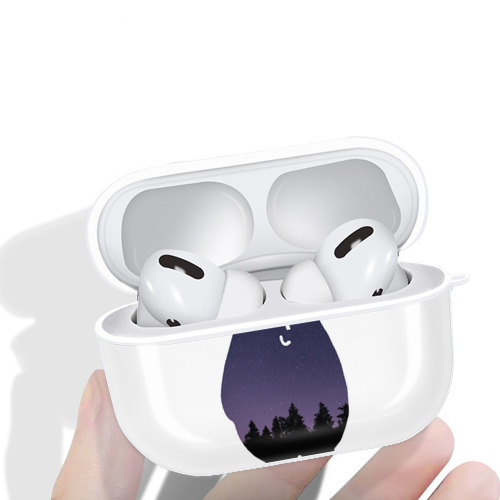 となりのトトロ 草壁メイ 草壁サツキ My Neighbor Totoro Satsuki Kusakabe Mei Kusakabe 【AirPods Pro用】ハードシェル保護ケース 耐衝撃・防指紋・カラビナ付き商品仕様