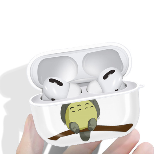 となりのトトロ 草壁メイ 草壁サツキ My Neighbor Totoro Satsuki Kusakabe Mei Kusakabe 【AirPods Pro用】ハードシェル保護ケース 耐衝撃・防指紋・カラビナ付き商品仕様
