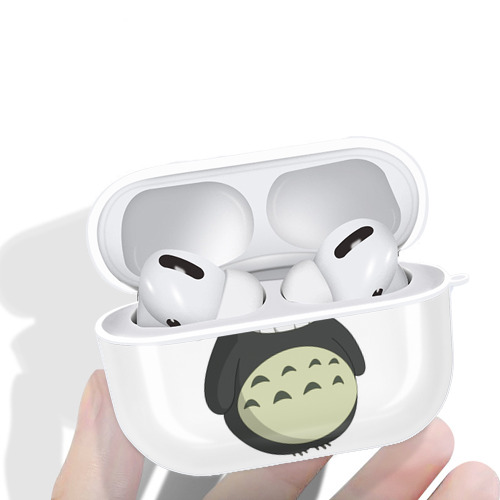 となりのトトロ 草壁メイ 草壁サツキ My Neighbor Totoro Satsuki Kusakabe Mei Kusakabe 【AirPods Pro用】ハードシェル保護ケース 耐衝撃・防指紋・カラビナ付き商品仕様