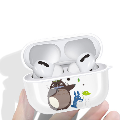 となりのトトロ 草壁メイ 草壁サツキ My Neighbor Totoro Satsuki Kusakabe Mei Kusakabe 【AirPods Pro用】ハードシェル保護ケース 耐衝撃・防指紋・カラビナ付き商品仕様