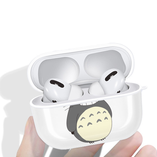 となりのトトロ 草壁メイ 草壁サツキ My Neighbor Totoro Satsuki Kusakabe Mei Kusakabe 【AirPods Pro用】ハードシェル保護ケース 耐衝撃・防指紋・カラビナ付き商品仕様