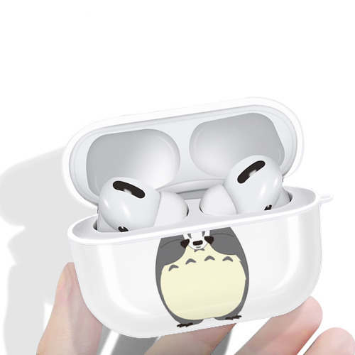 となりのトトロ 草壁メイ 草壁サツキ My Neighbor Totoro Satsuki Kusakabe Mei Kusakabe 【AirPods Pro用】ハードシェル保護ケース 耐衝撃・防指紋・カラビナ付き商品仕様
