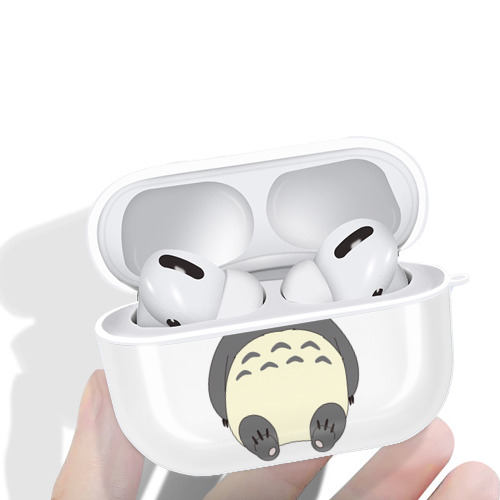 となりのトトロ 草壁メイ 草壁サツキ My Neighbor Totoro Satsuki Kusakabe Mei Kusakabe 【AirPods Pro用】ハードシェル保護ケース 耐衝撃・防指紋・カラビナ付き商品仕様