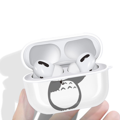 となりのトトロ 草壁メイ 草壁サツキ My Neighbor Totoro Satsuki Kusakabe Mei Kusakabe 【AirPods Pro用】ハードシェル保護ケース 耐衝撃・防指紋・カラビナ付き商品仕様