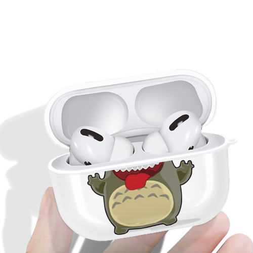 となりのトトロ 草壁メイ 草壁サツキ My Neighbor Totoro Satsuki Kusakabe Mei Kusakabe 【AirPods Pro用】ハードシェル保護ケース 耐衝撃・防指紋・カラビナ付き商品仕様