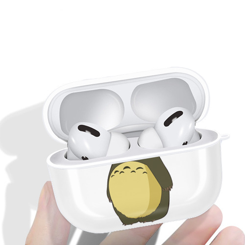 となりのトトロ 草壁メイ 草壁サツキ My Neighbor Totoro Satsuki Kusakabe Mei Kusakabe 【AirPods Pro用】ハードシェル保護ケース 耐衝撃・防指紋・カラビナ付き商品仕様