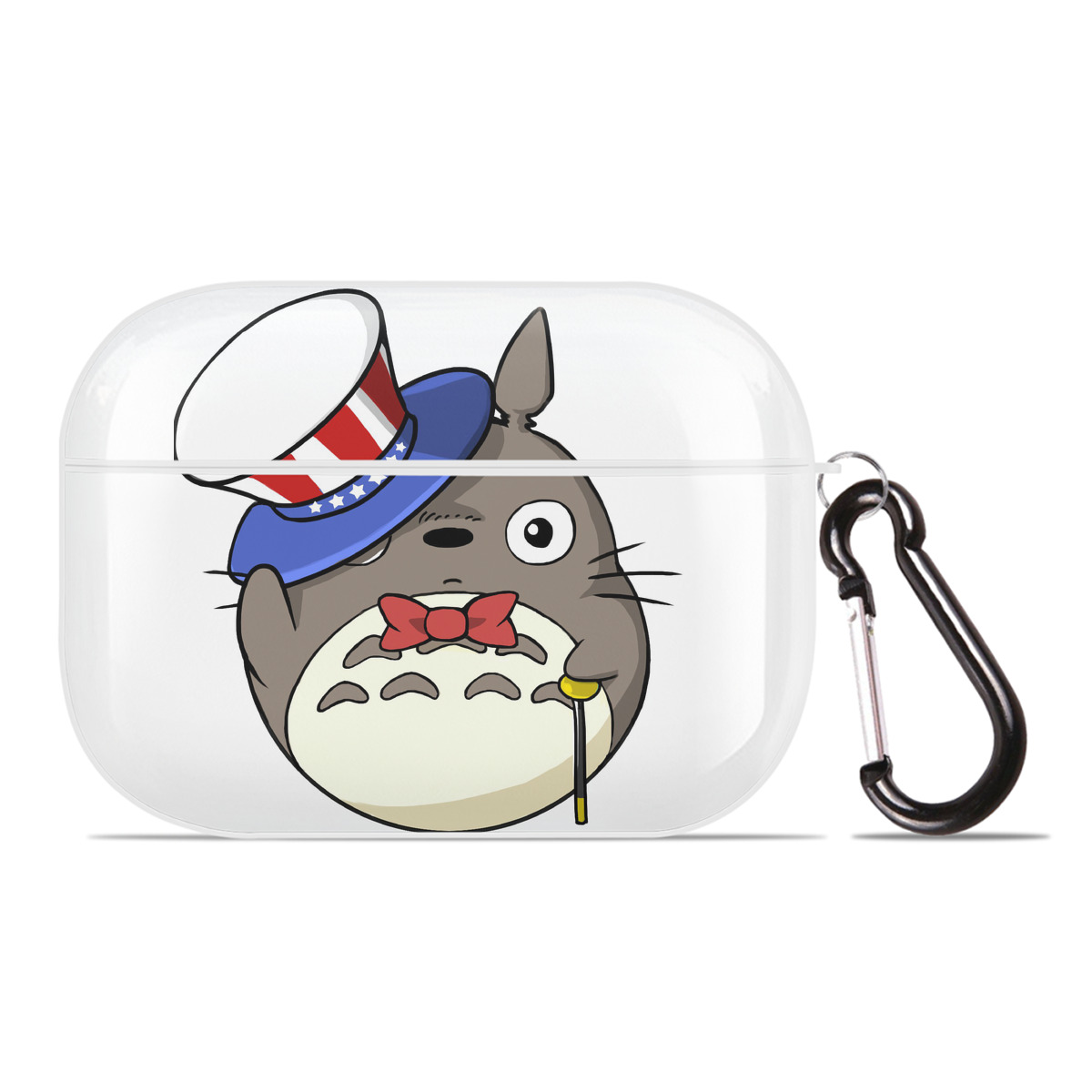 （画像用） となりのトトロ 草壁メイ 草壁サツキ My Neighbor Totoro Satsuki Kusakabe Mei Kusakabe 【AirPods Pro用】ハードシェル保護ケース 耐衝撃・防指紋・カラビナ付き商品仕様