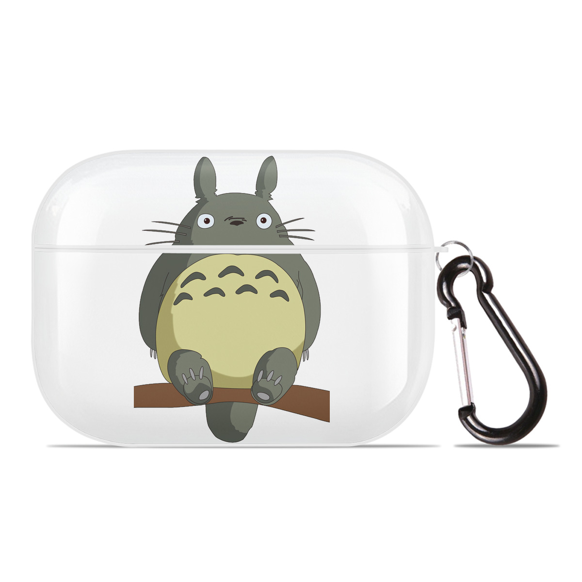 （画像用） となりのトトロ 草壁メイ 草壁サツキ My Neighbor Totoro Satsuki Kusakabe Mei Kusakabe 【AirPods Pro用】ハードシェル保護ケース 耐衝撃・防指紋・カラビナ付き商品仕様