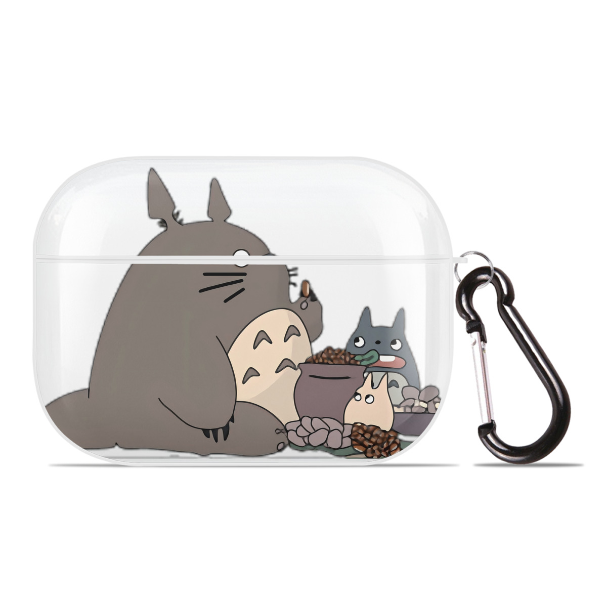 （画像用） となりのトトロ 草壁メイ 草壁サツキ My Neighbor Totoro Satsuki Kusakabe Mei Kusakabe 【AirPods Pro用】ハードシェル保護ケース 耐衝撃・防指紋・カラビナ付き商品仕様