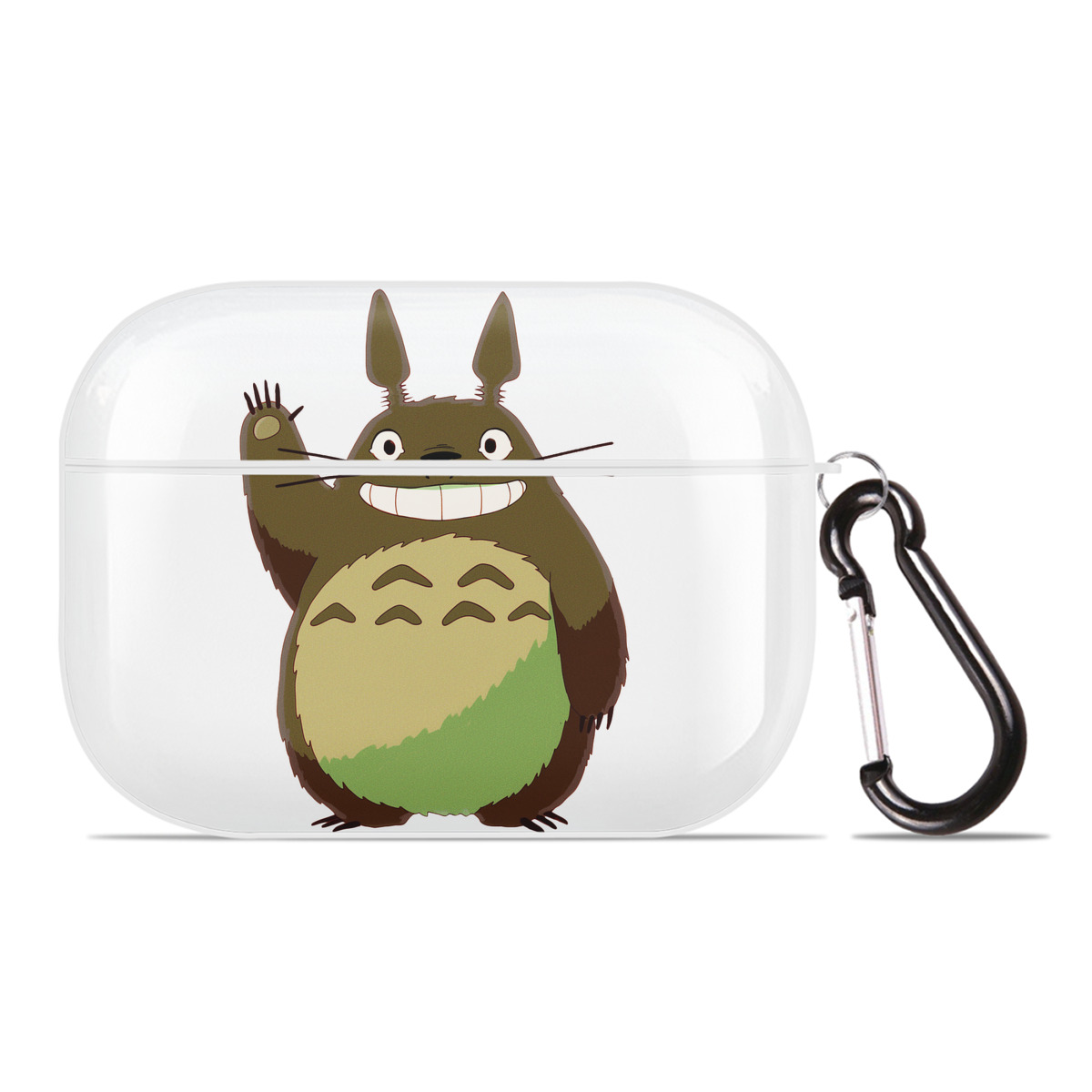 （画像用） となりのトトロ 草壁メイ 草壁サツキ My Neighbor Totoro Satsuki Kusakabe Mei Kusakabe 【AirPods Pro用】ハードシェル保護ケース 耐衝撃・防指紋・カラビナ付き商品仕様