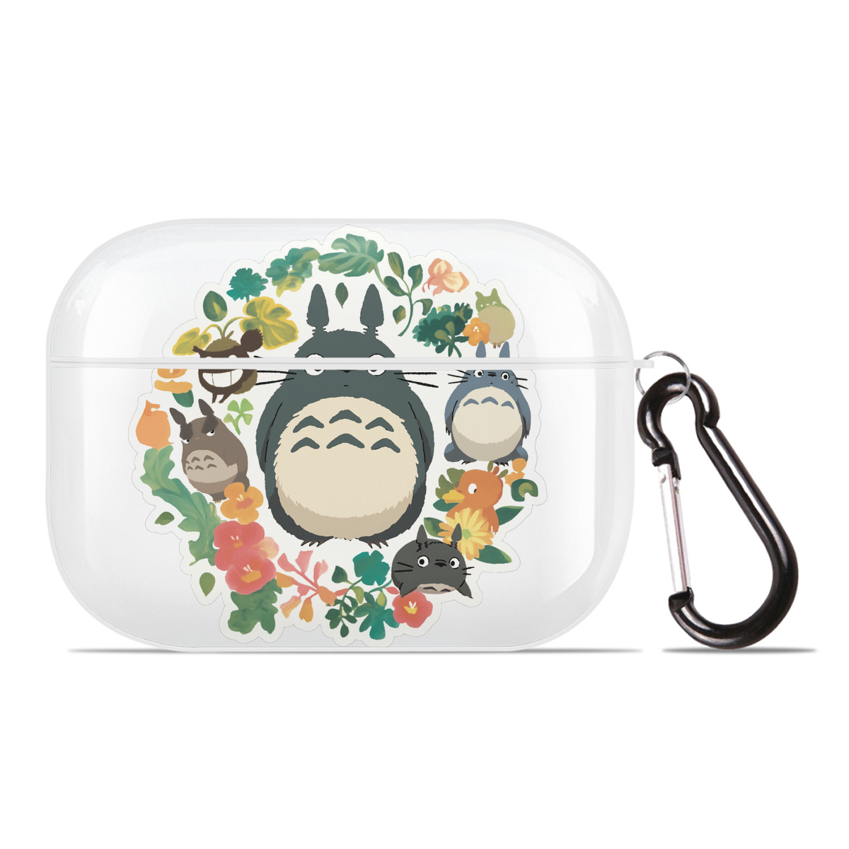 （画像用） となりのトトロ 草壁メイ 草壁サツキ My Neighbor Totoro Satsuki Kusakabe Mei Kusakabe 【AirPods Pro用】ハードシェル保護ケース 耐衝撃・防指紋・カラビナ付き商品仕様