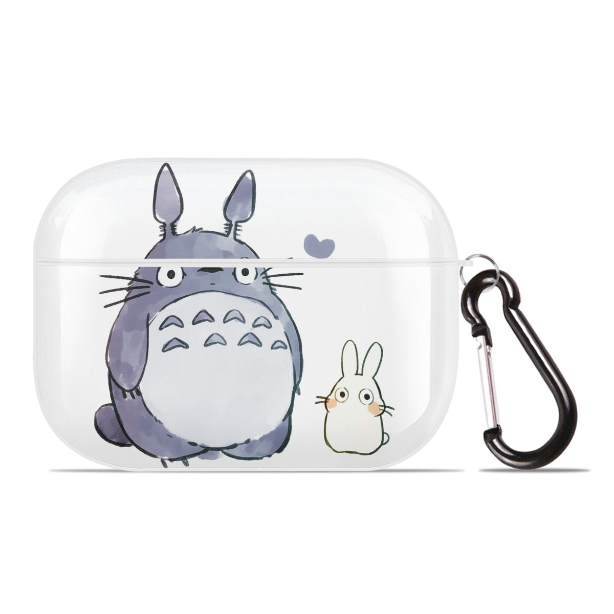 （画像用） となりのトトロ 草壁メイ 草壁サツキ My Neighbor Totoro Satsuki Kusakabe Mei Kusakabe 【AirPods Pro用】ハードシェル保護ケース 耐衝撃・防指紋・カラビナ付き商品仕様