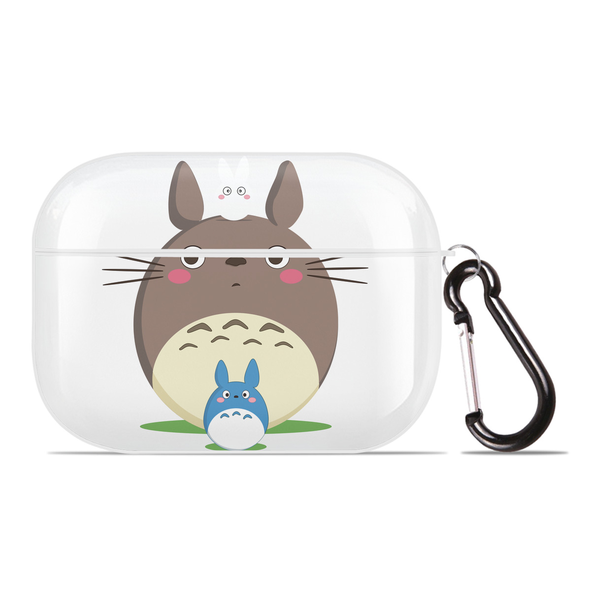 （画像用） となりのトトロ 草壁メイ 草壁サツキ My Neighbor Totoro Satsuki Kusakabe Mei Kusakabe 【AirPods Pro用】ハードシェル保護ケース 耐衝撃・防指紋・カラビナ付き商品仕様