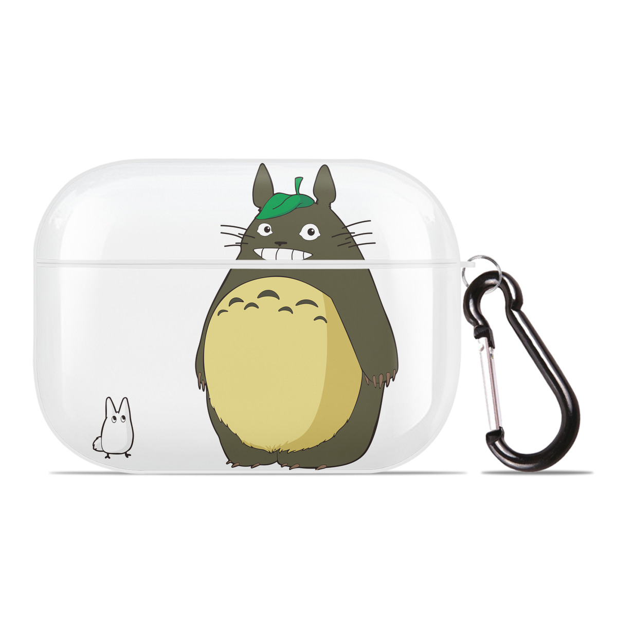 （画像用） となりのトトロ 草壁メイ 草壁サツキ My Neighbor Totoro Satsuki Kusakabe Mei Kusakabe 【AirPods Pro用】ハードシェル保護ケース 耐衝撃・防指紋・カラビナ付き商品仕様