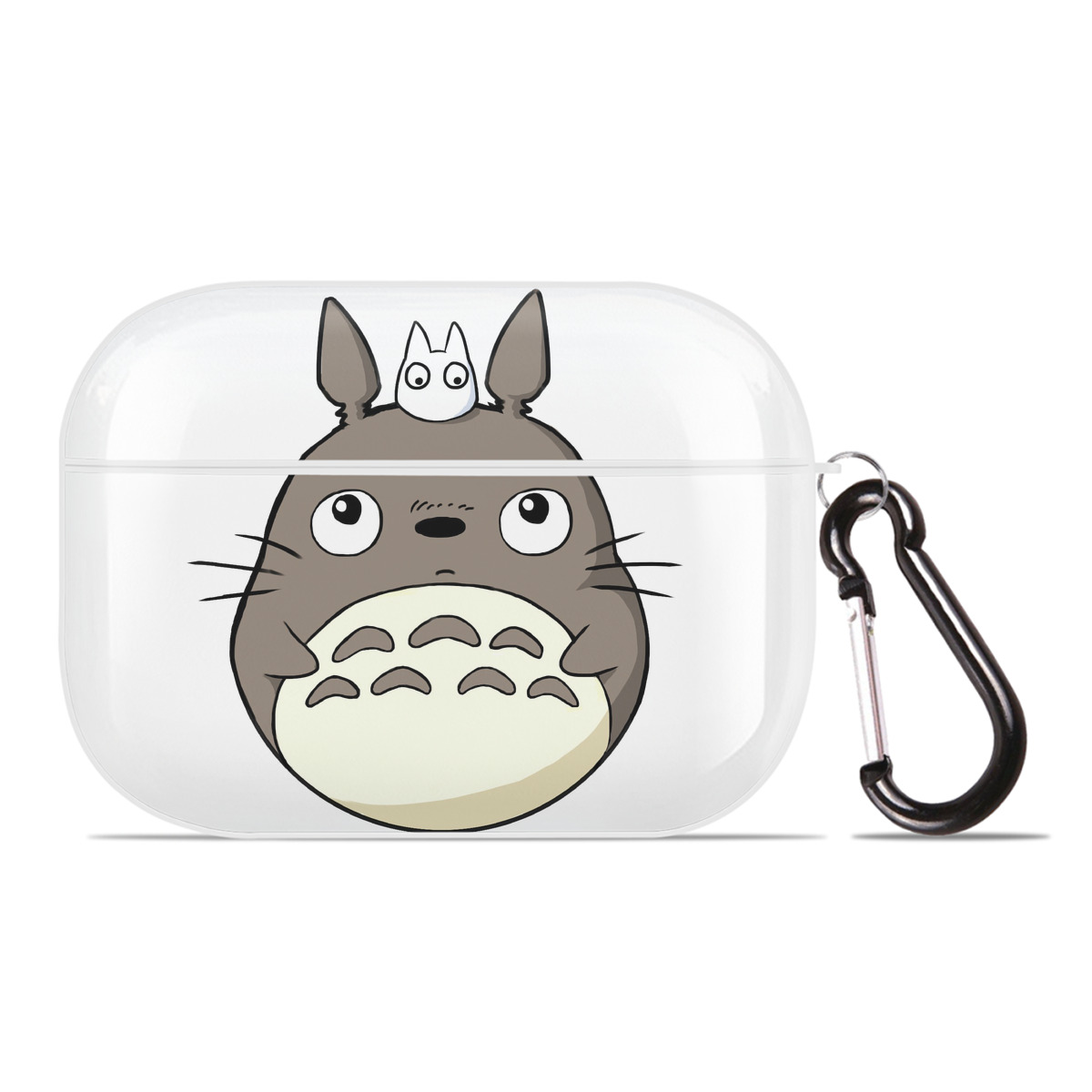 （画像用） となりのトトロ 草壁メイ 草壁サツキ My Neighbor Totoro Satsuki Kusakabe Mei Kusakabe 【AirPods Pro用】ハードシェル保護ケース 耐衝撃・防指紋・カラビナ付き商品仕様