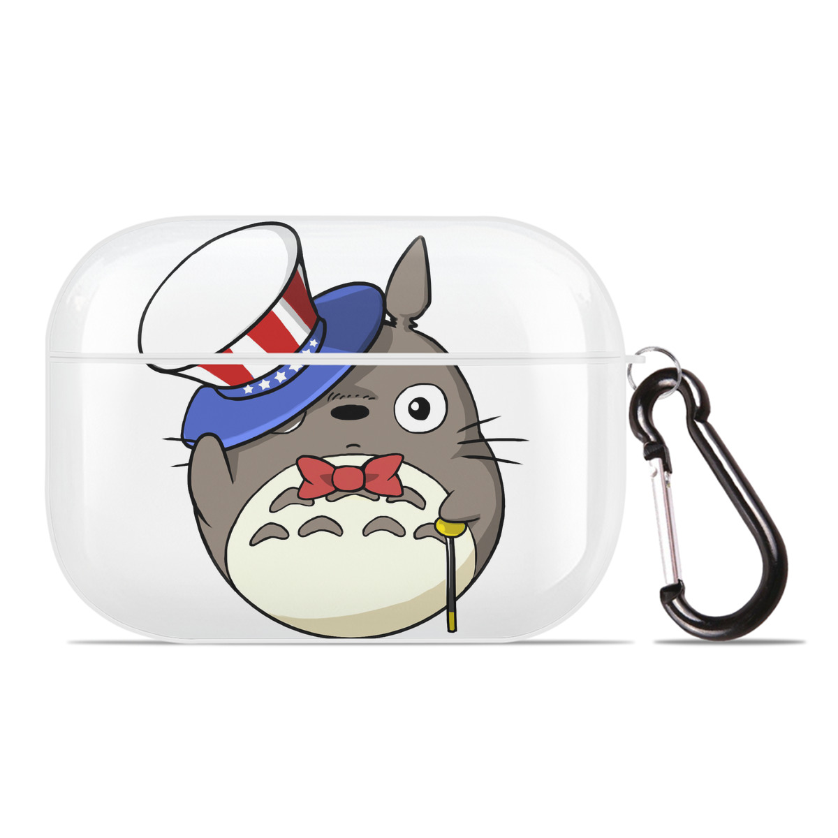 （画像用） となりのトトロ 草壁メイ 草壁サツキ My Neighbor Totoro Satsuki Kusakabe Mei Kusakabe 【AirPods Pro用】ハードシェル保護ケース 耐衝撃・防指紋・カラビナ付き商品仕様