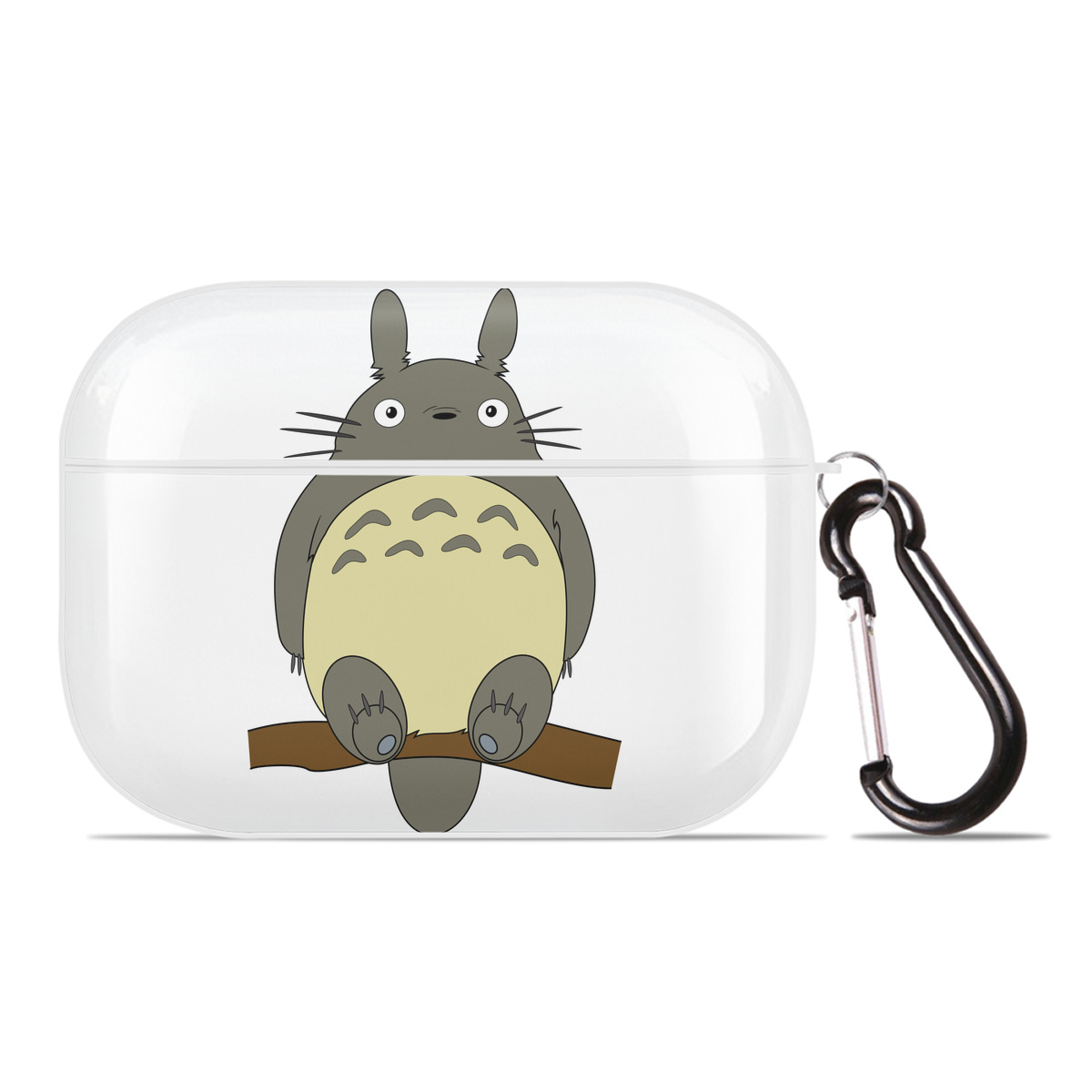 （画像用） となりのトトロ 草壁メイ 草壁サツキ My Neighbor Totoro Satsuki Kusakabe Mei Kusakabe 【AirPods Pro用】ハードシェル保護ケース 耐衝撃・防指紋・カラビナ付き商品仕様
