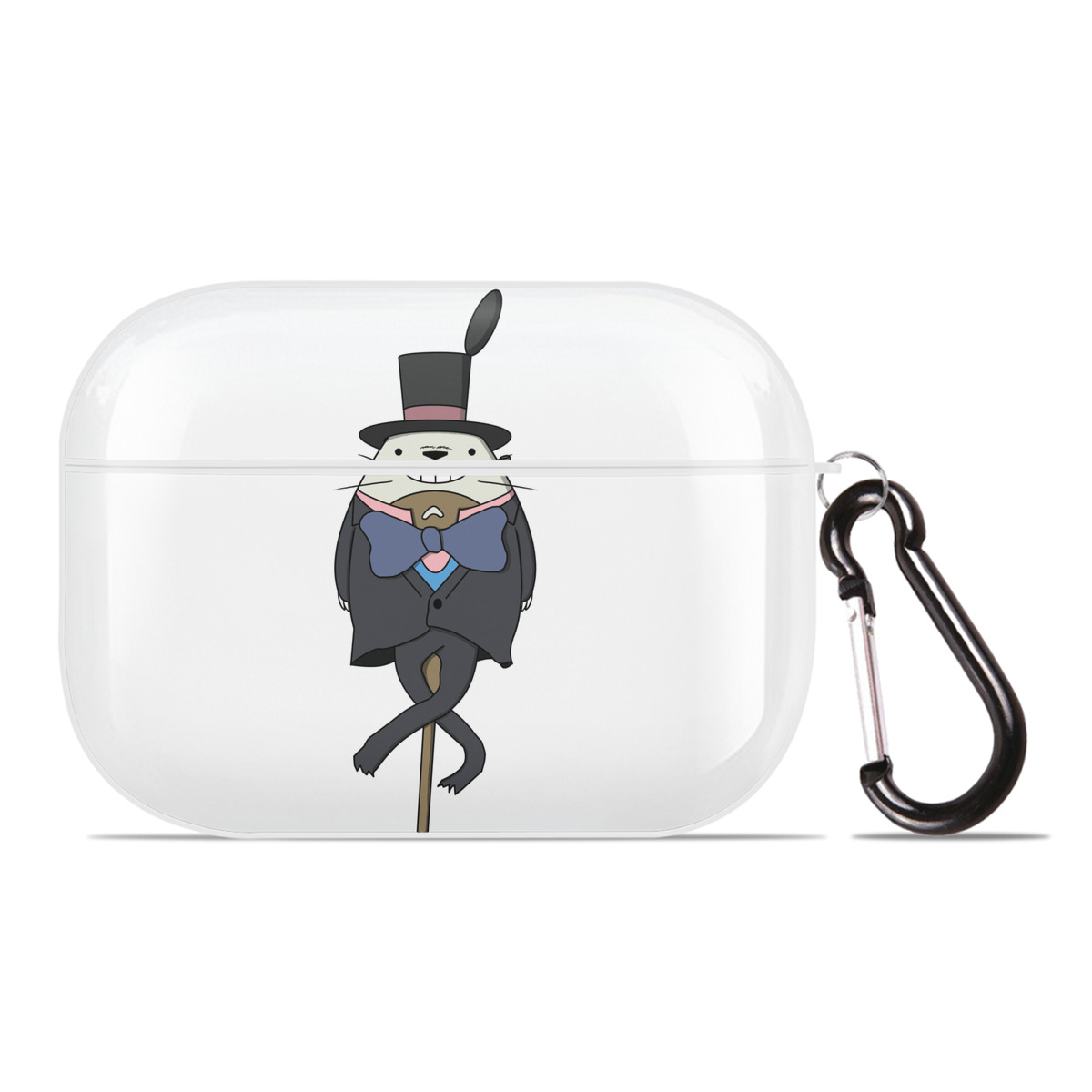 （画像用） となりのトトロ 草壁メイ 草壁サツキ My Neighbor Totoro Satsuki Kusakabe Mei Kusakabe 【AirPods Pro用】ハードシェル保護ケース 耐衝撃・防指紋・カラビナ付き商品仕様