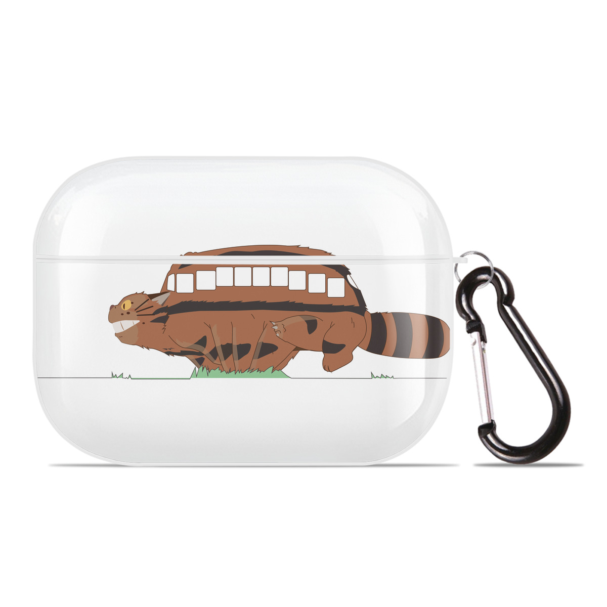 （画像用） となりのトトロ 草壁メイ 草壁サツキ My Neighbor Totoro Satsuki Kusakabe Mei Kusakabe 【AirPods Pro用】ハードシェル保護ケース 耐衝撃・防指紋・カラビナ付き商品仕様