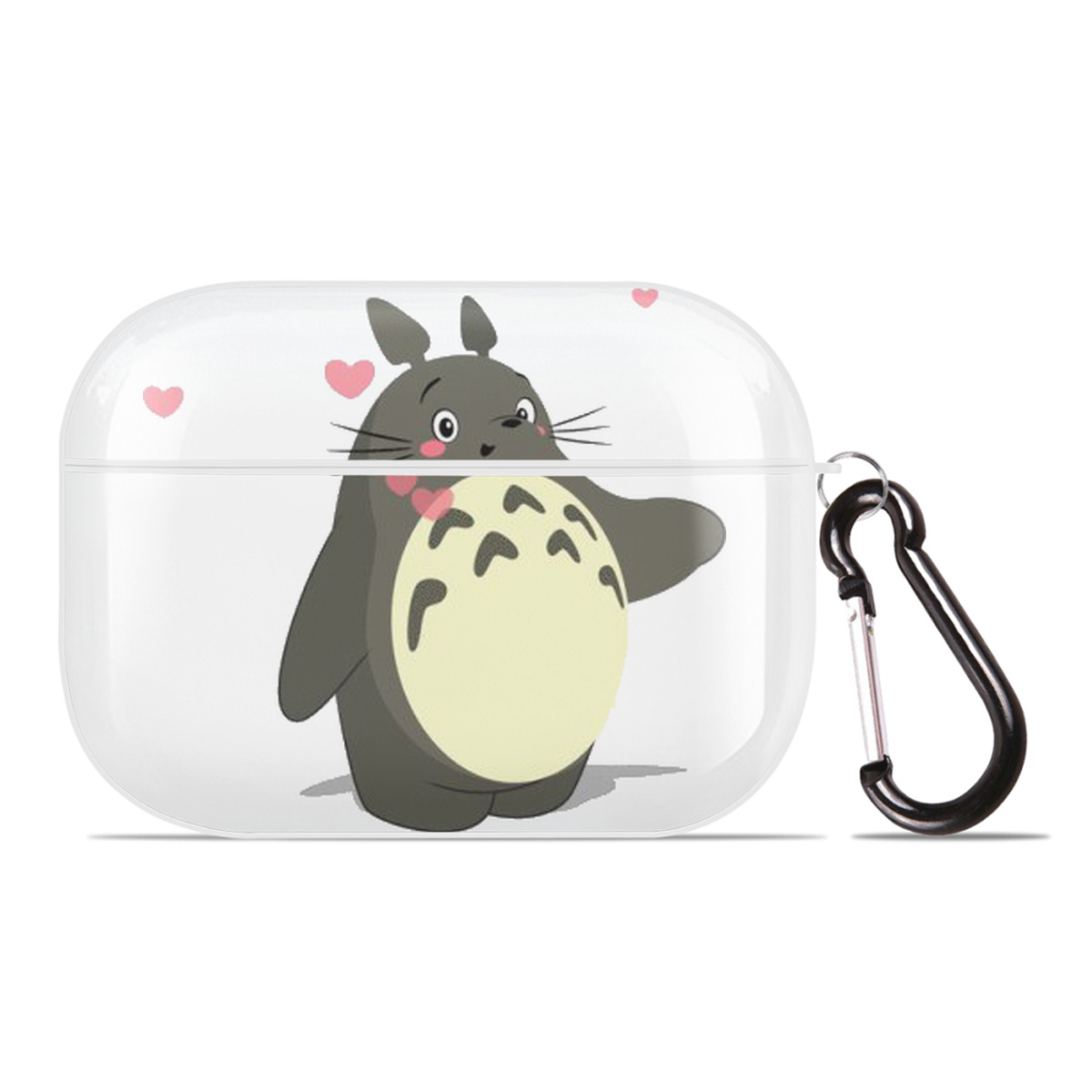 （画像用） となりのトトロ 草壁メイ 草壁サツキ My Neighbor Totoro Satsuki Kusakabe Mei Kusakabe 【AirPods Pro用】ハードシェル保護ケース 耐衝撃・防指紋・カラビナ付き商品仕様