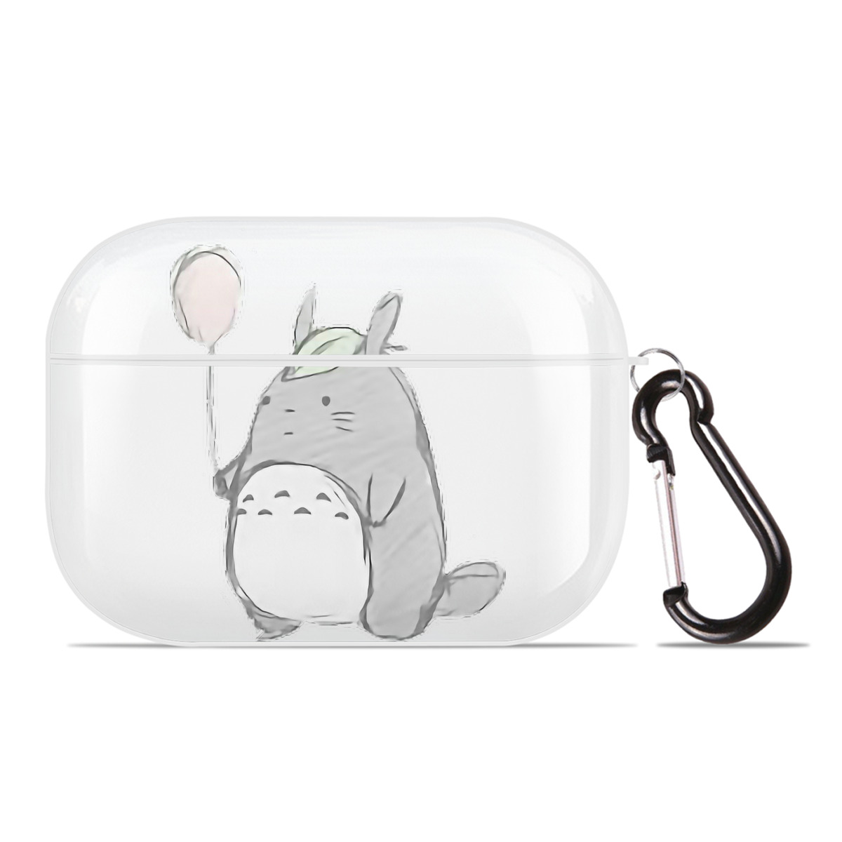 （画像用） となりのトトロ 草壁メイ 草壁サツキ My Neighbor Totoro Satsuki Kusakabe Mei Kusakabe 【AirPods Pro用】ハードシェル保護ケース 耐衝撃・防指紋・カラビナ付き商品仕様