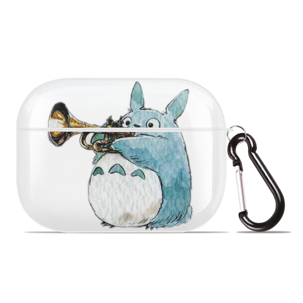 （画像用） となりのトトロ 草壁メイ 草壁サツキ My Neighbor Totoro Satsuki Kusakabe Mei Kusakabe 【AirPods Pro用】ハードシェル保護ケース 耐衝撃・防指紋・カラビナ付き商品仕様