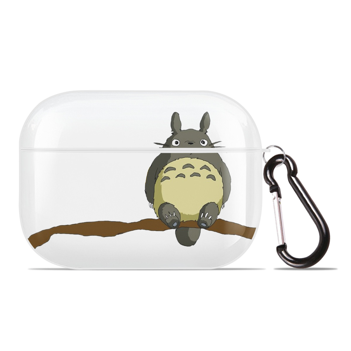 （画像用） となりのトトロ 草壁メイ 草壁サツキ My Neighbor Totoro Satsuki Kusakabe Mei Kusakabe 【AirPods Pro用】ハードシェル保護ケース 耐衝撃・防指紋・カラビナ付き商品仕様