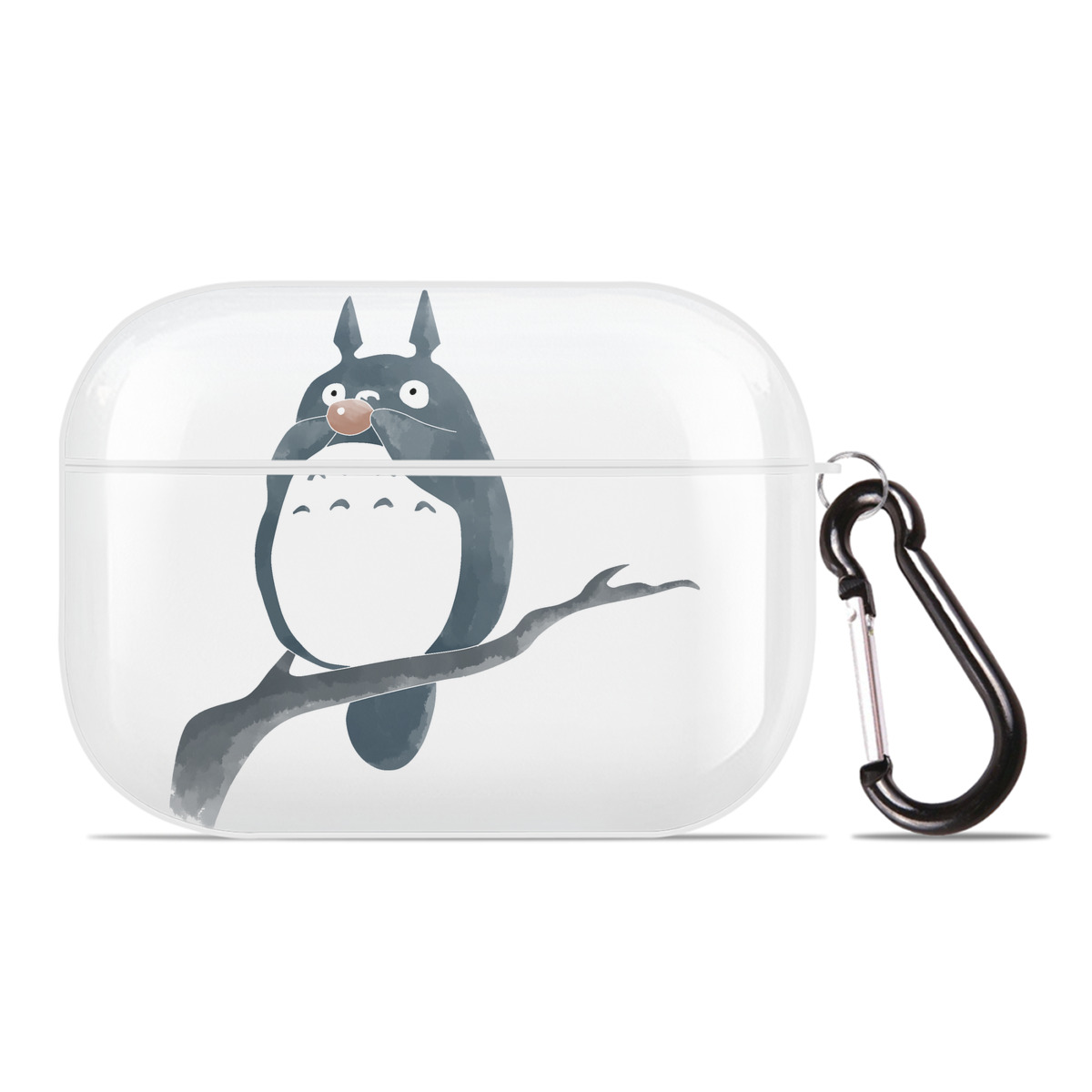 （画像用） となりのトトロ 草壁メイ 草壁サツキ My Neighbor Totoro Satsuki Kusakabe Mei Kusakabe 【AirPods Pro用】ハードシェル保護ケース 耐衝撃・防指紋・カラビナ付き商品仕様
