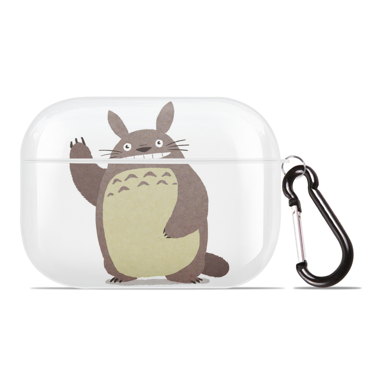 （画像用） となりのトトロ 草壁メイ 草壁サツキ My Neighbor Totoro Satsuki Kusakabe Mei Kusakabe 【AirPods Pro用】ハードシェル保護ケース 耐衝撃・防指紋・カラビナ付き商品仕様