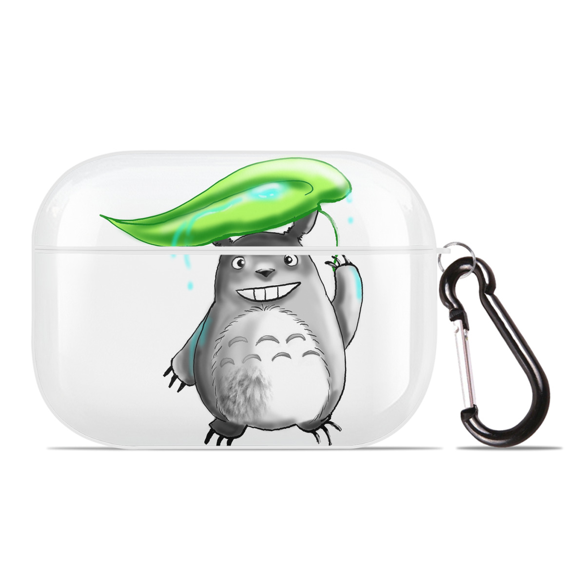 （画像用） となりのトトロ 草壁メイ 草壁サツキ My Neighbor Totoro Satsuki Kusakabe Mei Kusakabe 【AirPods Pro用】ハードシェル保護ケース 耐衝撃・防指紋・カラビナ付き商品仕様