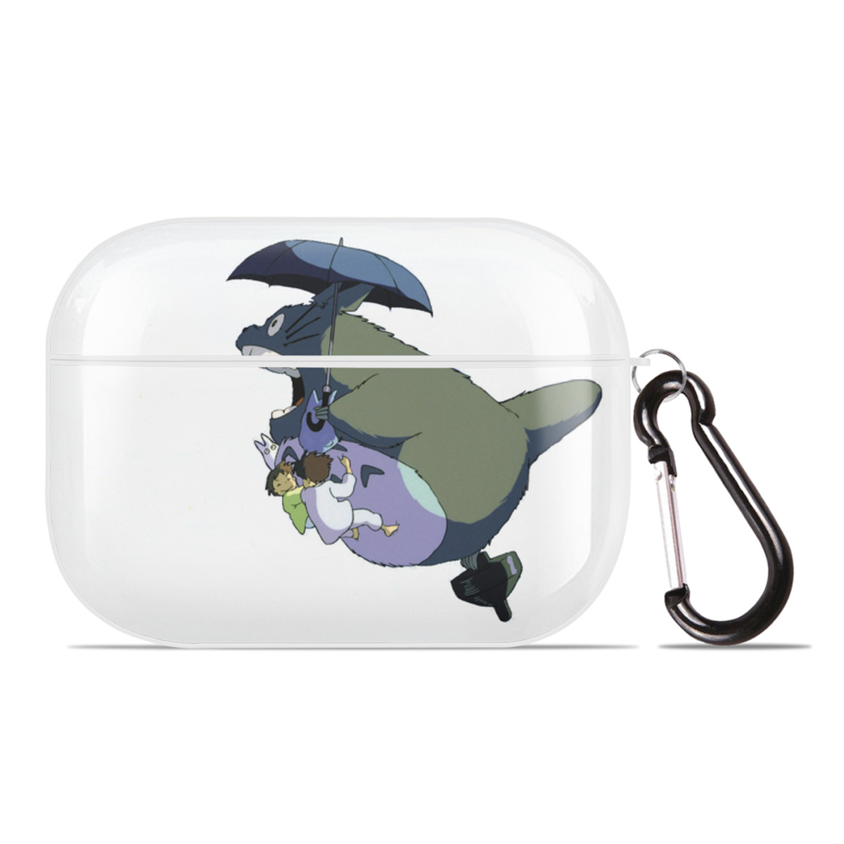 （画像用） となりのトトロ 草壁メイ 草壁サツキ My Neighbor Totoro Satsuki Kusakabe Mei Kusakabe 【AirPods Pro用】ハードシェル保護ケース 耐衝撃・防指紋・カラビナ付き商品仕様