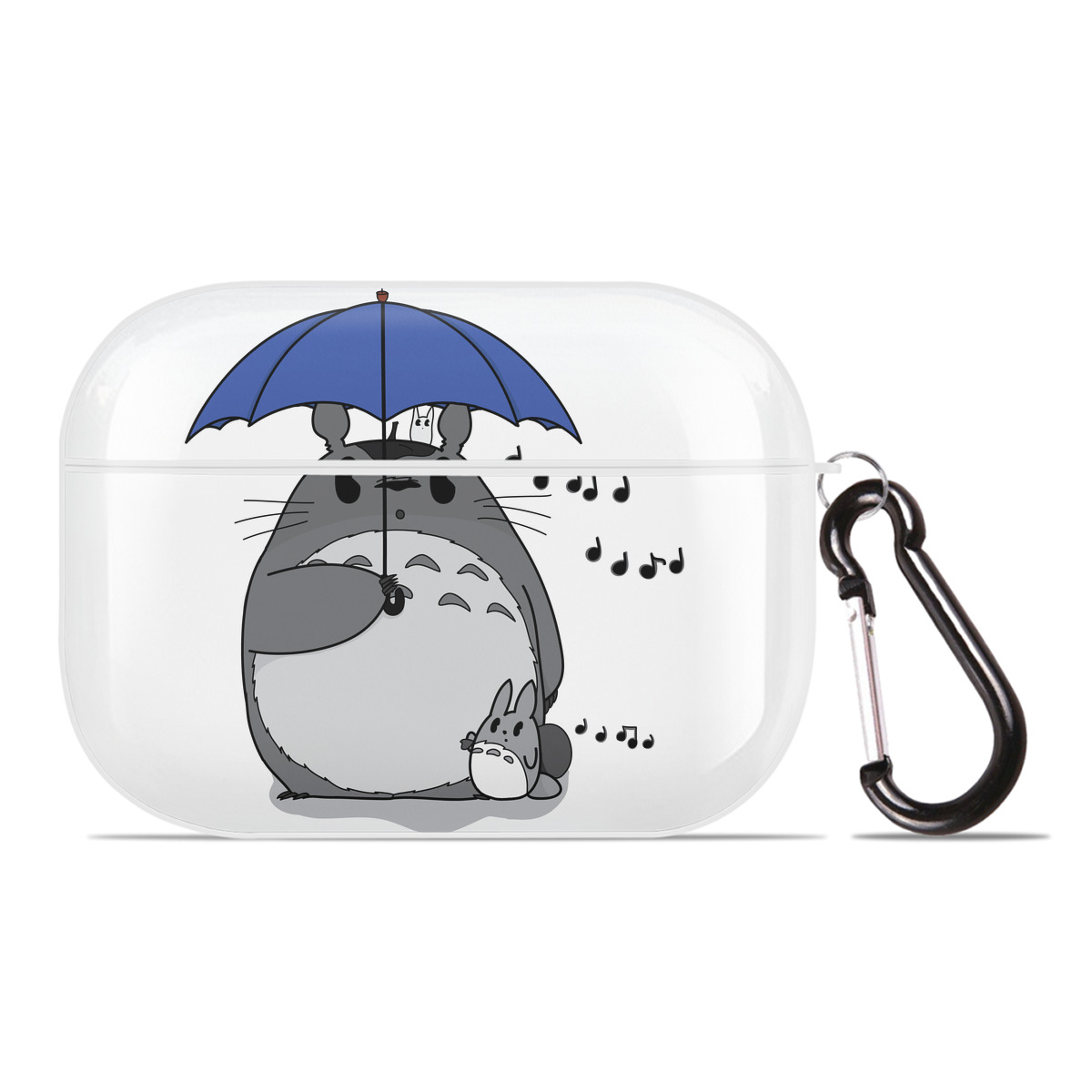 （画像用） となりのトトロ 草壁メイ 草壁サツキ My Neighbor Totoro Satsuki Kusakabe Mei Kusakabe 【AirPods Pro用】ハードシェル保護ケース 耐衝撃・防指紋・カラビナ付き商品仕様