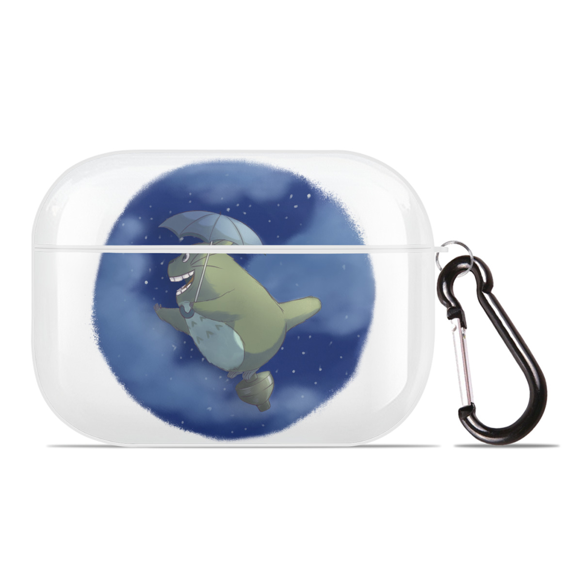 （画像用） となりのトトロ 草壁メイ 草壁サツキ My Neighbor Totoro Satsuki Kusakabe Mei Kusakabe 【AirPods Pro用】ハードシェル保護ケース 耐衝撃・防指紋・カラビナ付き商品仕様