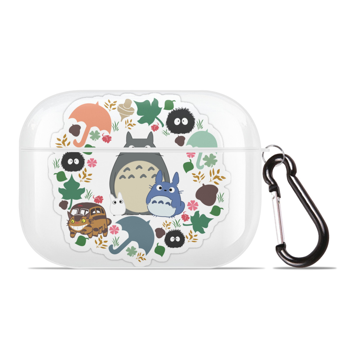 （画像用） となりのトトロ 草壁メイ 草壁サツキ My Neighbor Totoro Satsuki Kusakabe Mei Kusakabe 【AirPods Pro用】ハードシェル保護ケース 耐衝撃・防指紋・カラビナ付き商品仕様