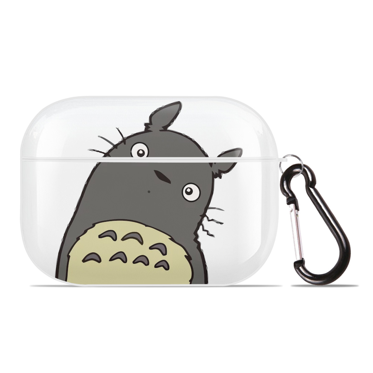 （画像用） となりのトトロ 草壁メイ 草壁サツキ My Neighbor Totoro Satsuki Kusakabe Mei Kusakabe 【AirPods Pro用】ハードシェル保護ケース 耐衝撃・防指紋・カラビナ付き商品仕様