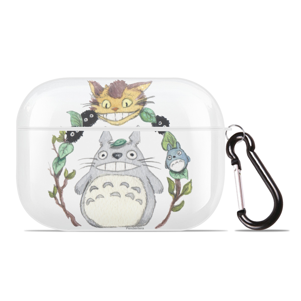 （画像用） となりのトトロ 草壁メイ 草壁サツキ My Neighbor Totoro Satsuki Kusakabe Mei Kusakabe 【AirPods Pro用】ハードシェル保護ケース 耐衝撃・防指紋・カラビナ付き商品仕様