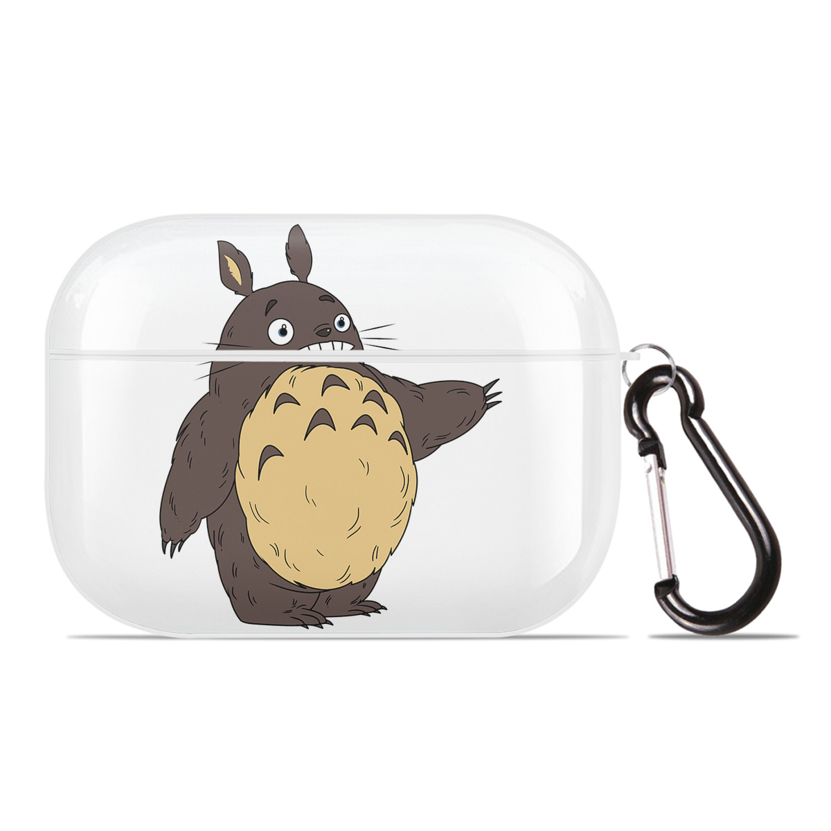 （画像用） となりのトトロ 草壁メイ 草壁サツキ My Neighbor Totoro Satsuki Kusakabe Mei Kusakabe 【AirPods Pro用】ハードシェル保護ケース 耐衝撃・防指紋・カラビナ付き商品仕様