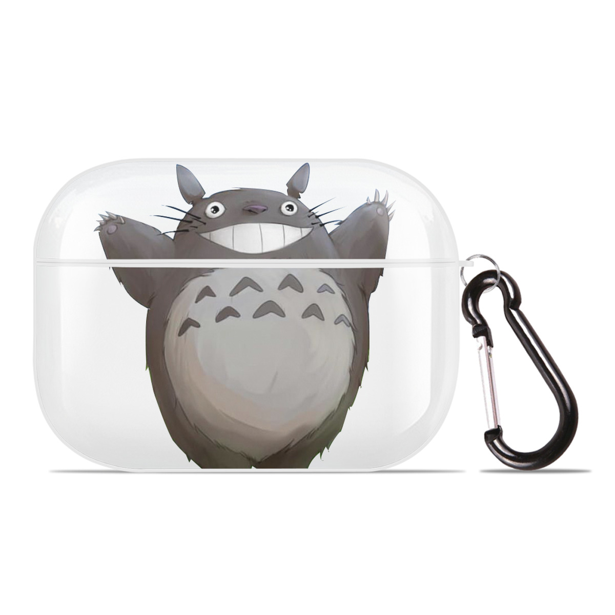 （画像用） となりのトトロ 草壁メイ 草壁サツキ My Neighbor Totoro Satsuki Kusakabe Mei Kusakabe 【AirPods Pro用】ハードシェル保護ケース 耐衝撃・防指紋・カラビナ付き商品仕様