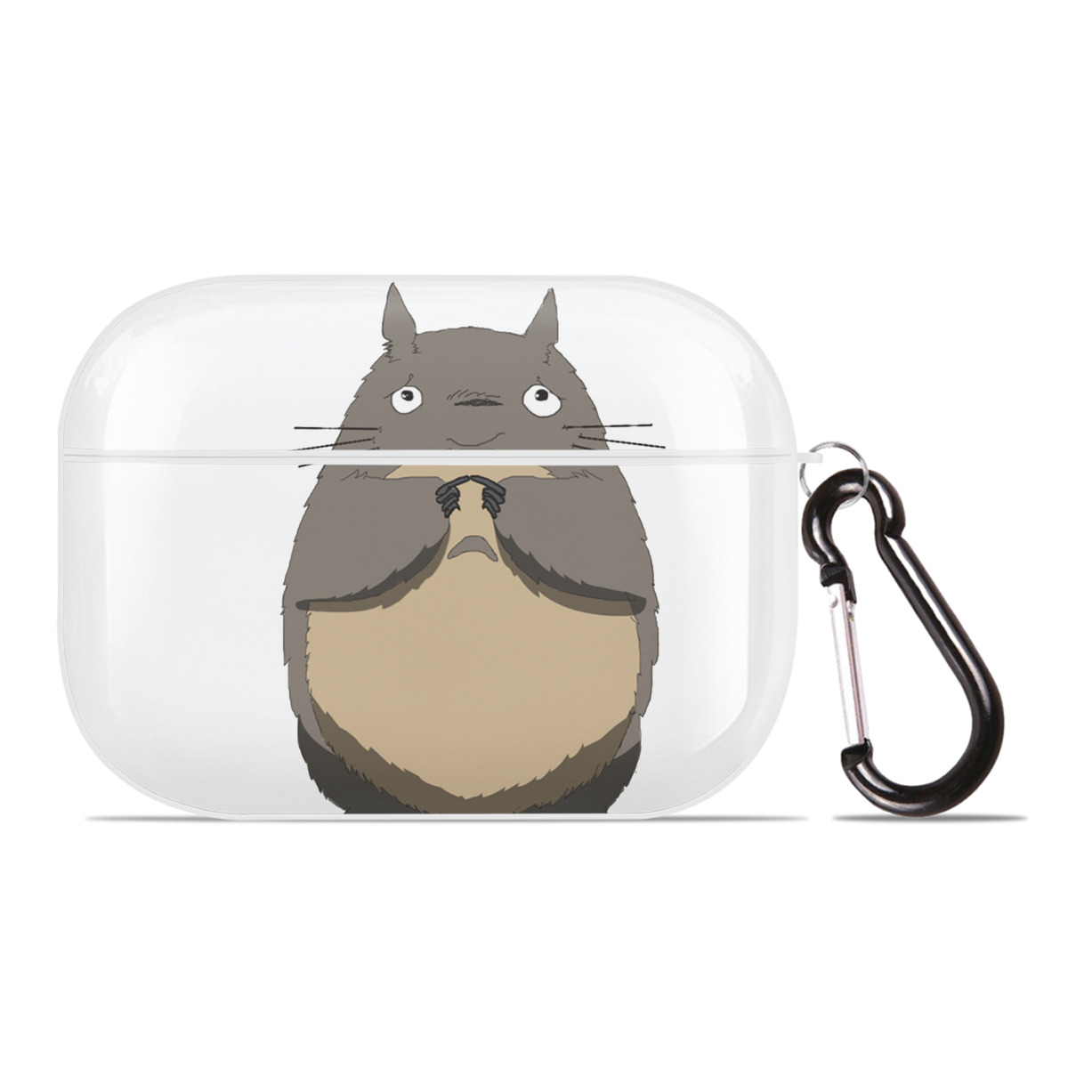 （画像用） となりのトトロ 草壁メイ 草壁サツキ My Neighbor Totoro Satsuki Kusakabe Mei Kusakabe 【AirPods Pro用】ハードシェル保護ケース 耐衝撃・防指紋・カラビナ付き商品仕様