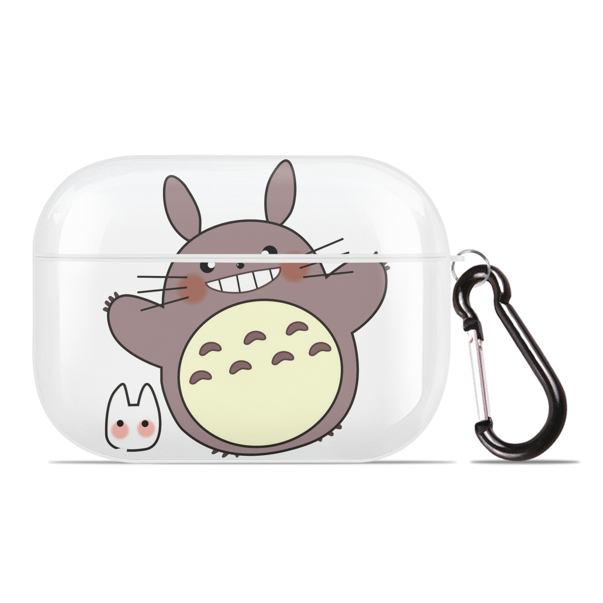 （画像用） となりのトトロ 草壁メイ 草壁サツキ My Neighbor Totoro Satsuki Kusakabe Mei Kusakabe 【AirPods Pro用】ハードシェル保護ケース 耐衝撃・防指紋・カラビナ付き商品仕様