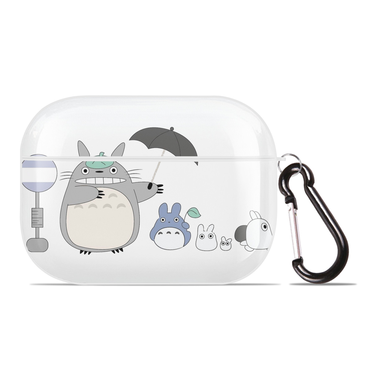 （画像用） となりのトトロ 草壁メイ 草壁サツキ My Neighbor Totoro Satsuki Kusakabe Mei Kusakabe 【AirPods Pro用】ハードシェル保護ケース 耐衝撃・防指紋・カラビナ付き商品仕様