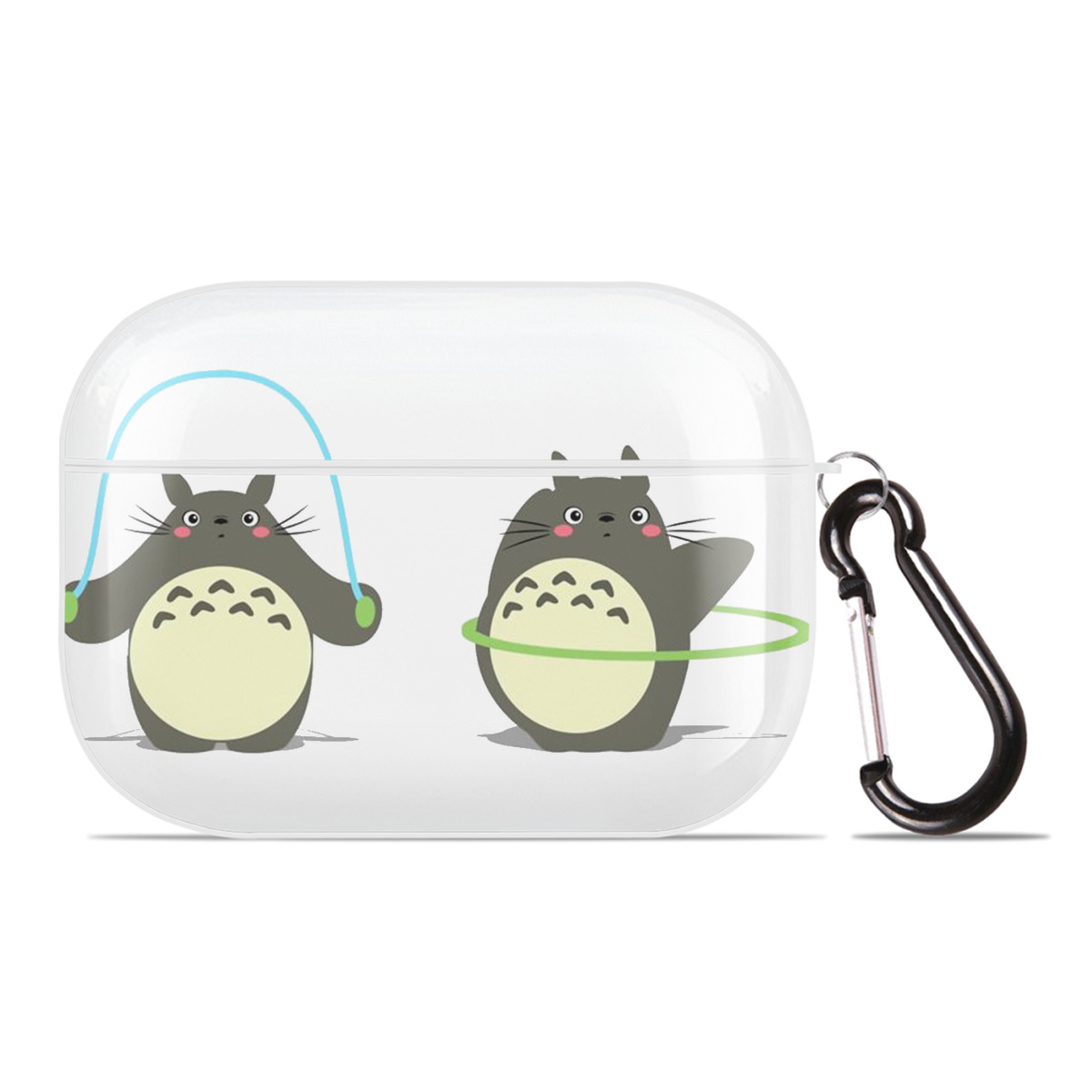 （画像用） となりのトトロ 草壁メイ 草壁サツキ My Neighbor Totoro Satsuki Kusakabe Mei Kusakabe 【AirPods Pro用】ハードシェル保護ケース 耐衝撃・防指紋・カラビナ付き商品仕様