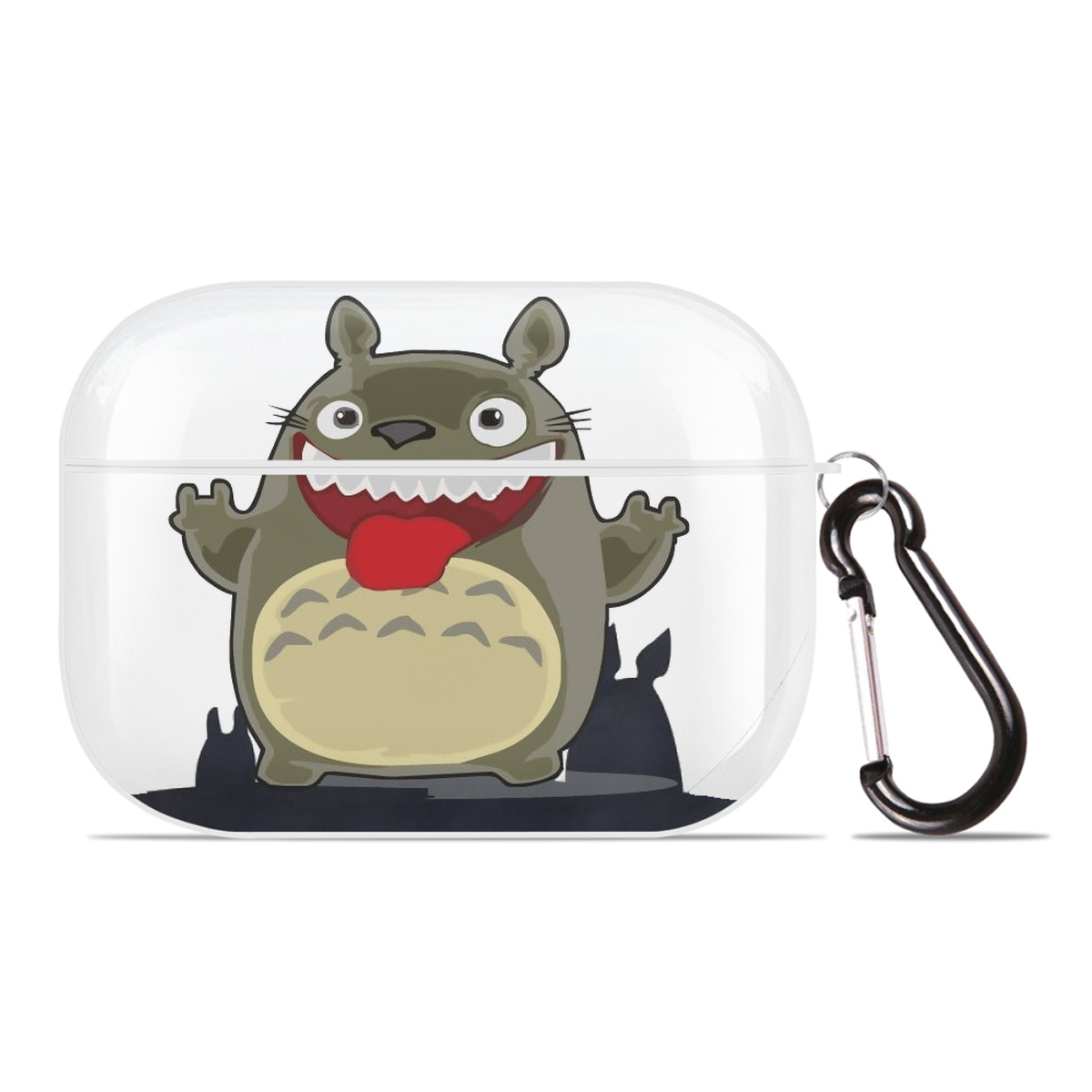 （画像用） となりのトトロ 草壁メイ 草壁サツキ My Neighbor Totoro Satsuki Kusakabe Mei Kusakabe 【AirPods Pro用】ハードシェル保護ケース 耐衝撃・防指紋・カラビナ付き商品仕様