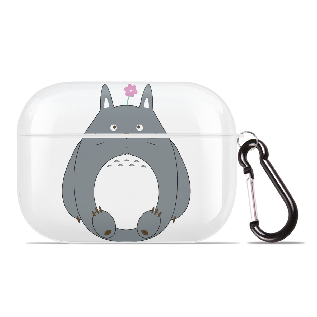（画像用） となりのトトロ 草壁メイ 草壁サツキ My Neighbor Totoro Satsuki Kusakabe Mei Kusakabe 【AirPods Pro用】ハードシェル保護ケース 耐衝撃・防指紋・カラビナ付き商品仕様
