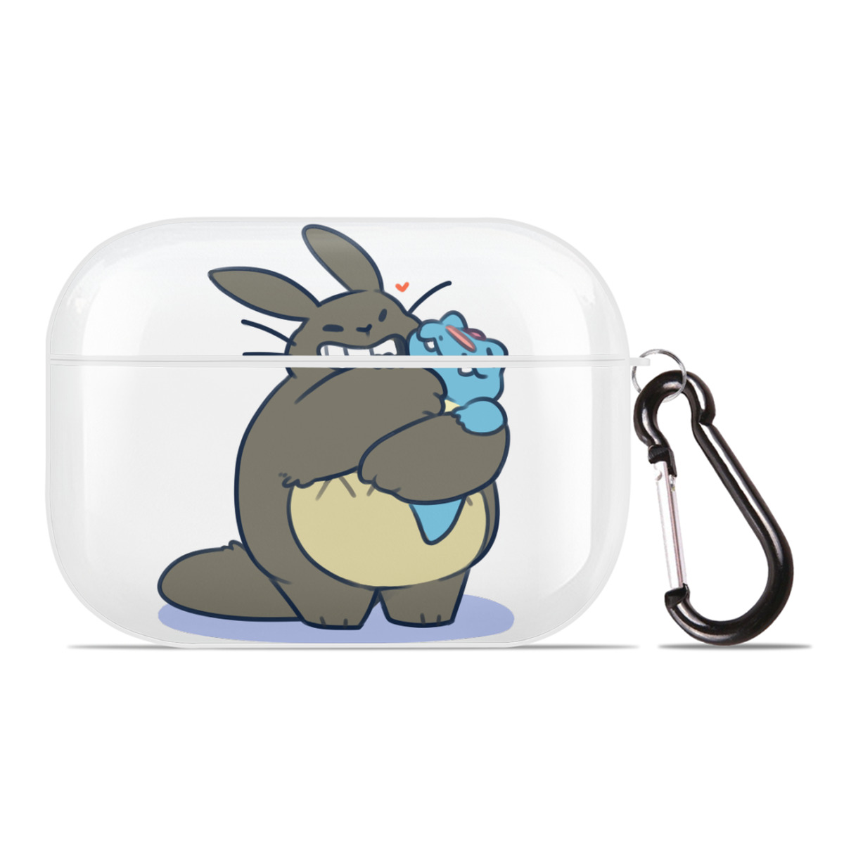 （画像用） となりのトトロ 草壁メイ 草壁サツキ My Neighbor Totoro Satsuki Kusakabe Mei Kusakabe 【AirPods Pro用】ハードシェル保護ケース 耐衝撃・防指紋・カラビナ付き商品仕様