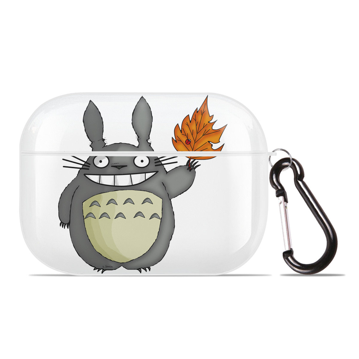 （画像用） となりのトトロ 草壁メイ 草壁サツキ My Neighbor Totoro Satsuki Kusakabe Mei Kusakabe 【AirPods Pro用】ハードシェル保護ケース 耐衝撃・防指紋・カラビナ付き商品仕様