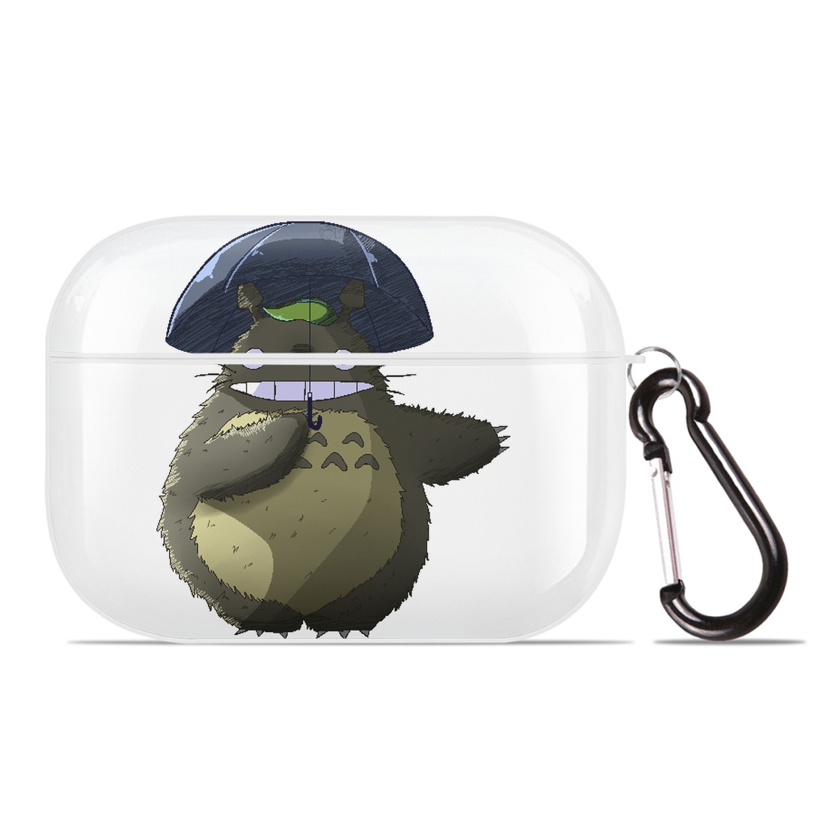 （画像用） となりのトトロ 草壁メイ 草壁サツキ My Neighbor Totoro Satsuki Kusakabe Mei Kusakabe 【AirPods Pro用】ハードシェル保護ケース 耐衝撃・防指紋・カラビナ付き商品仕様